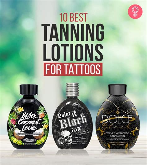 best tanning lotion for tattoos.